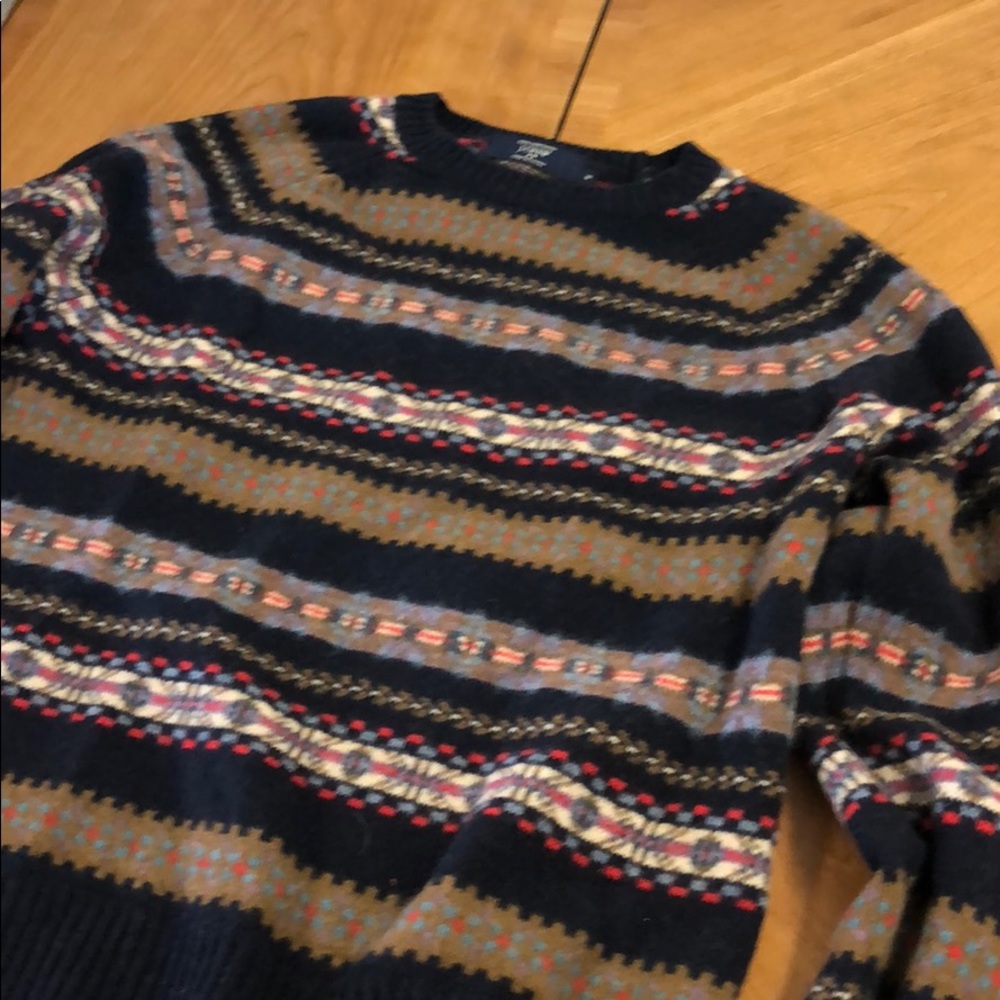 Men’s JCREW FairIsle sweater